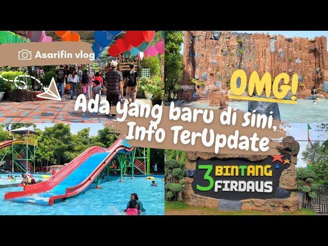 Waterboom 3 Bintang Firdaus Jatimulya-Trisi- Indramayu | Ternyata Ada yang Baru lho 😱 class=