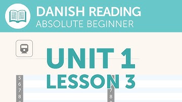 Danish Reading Practice for Absolute Beginners - Reading the Train Schedule