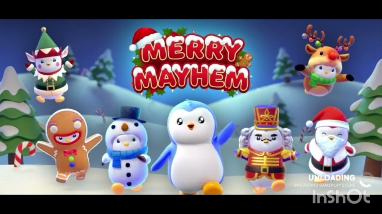 Pudgy Party Merry Mahyem | Gameplay | Chaos And Fun ⛄️  ❄️