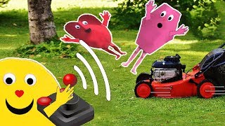 The Shapes  | VIVASHAPES  | VivaSmiley And The Shapes Vs The Crazy Lawn Mower | videos for kids