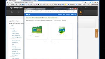 RepairShopr Quickbooks Desktop integration