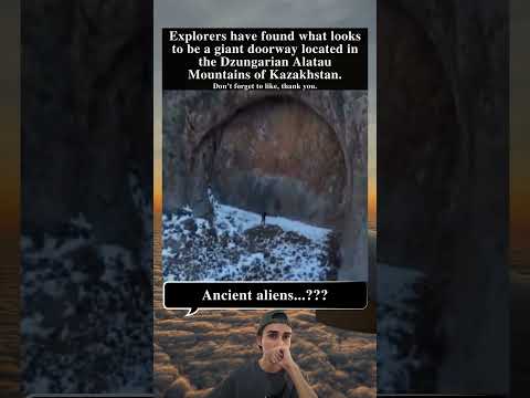 Giant Doorway Found In Kazakhstan Mountains Left Explorers Speechless
