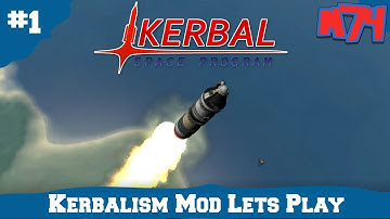 Kerbal Space Program Kerbalism: First launches. [S3:E1]