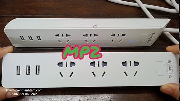 [Broadlink] Ổ cắm MP2 đa năng Wi-Fi và sạc nhanh USB hiệu Broadlink