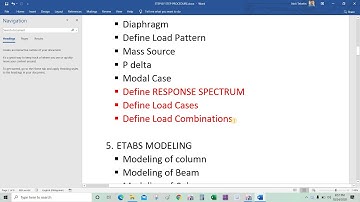8  ETABS Define Mass Source, P Delta & Modal Case (18 Story Residential Bldg By ENT)