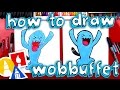 How To Draw Wobbuffet Pokemon