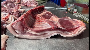 LỢN ĐEN bản địa 100kg Nạc đỏ tươi rói, ba chỉ tuyệt đỉnh - thực phẩm sạch