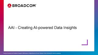 AAI v26.0 – Creating AI-powered Data Insights