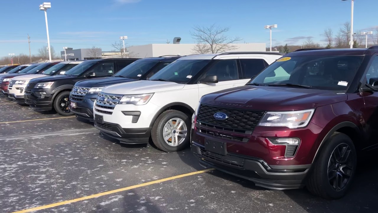 New Explorers at Boucher Ford West Bend YouTube