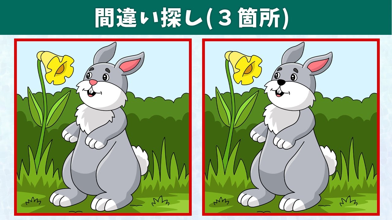 Spot the 3 Differences | Illustration Version #946 - YouTube