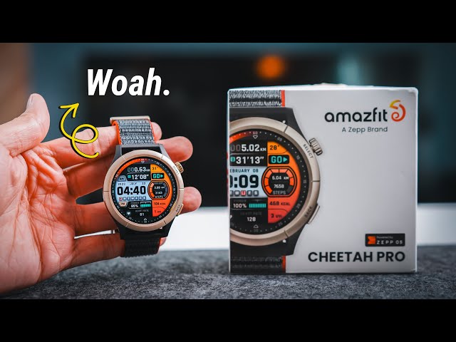 Amazfit Cheetah, Cheetah Pro Smartwatches With AI-powered Zepp