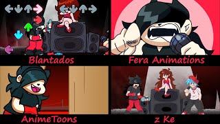 🎶Friday Night Funkin' [FNF VIDEO \u0026 ANIMATION] ANIMAL BUT EVERY TURN A NEW CHARACTER SINGS IT🎶