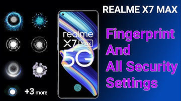 Realme X7 Max FingerPrint Animation | Realme X7 & X7 Max Me Fingerprint Animation Change Kaise Kare