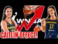Caitlin clark effect causes explosion in wnba attendance  ratings this is nuts