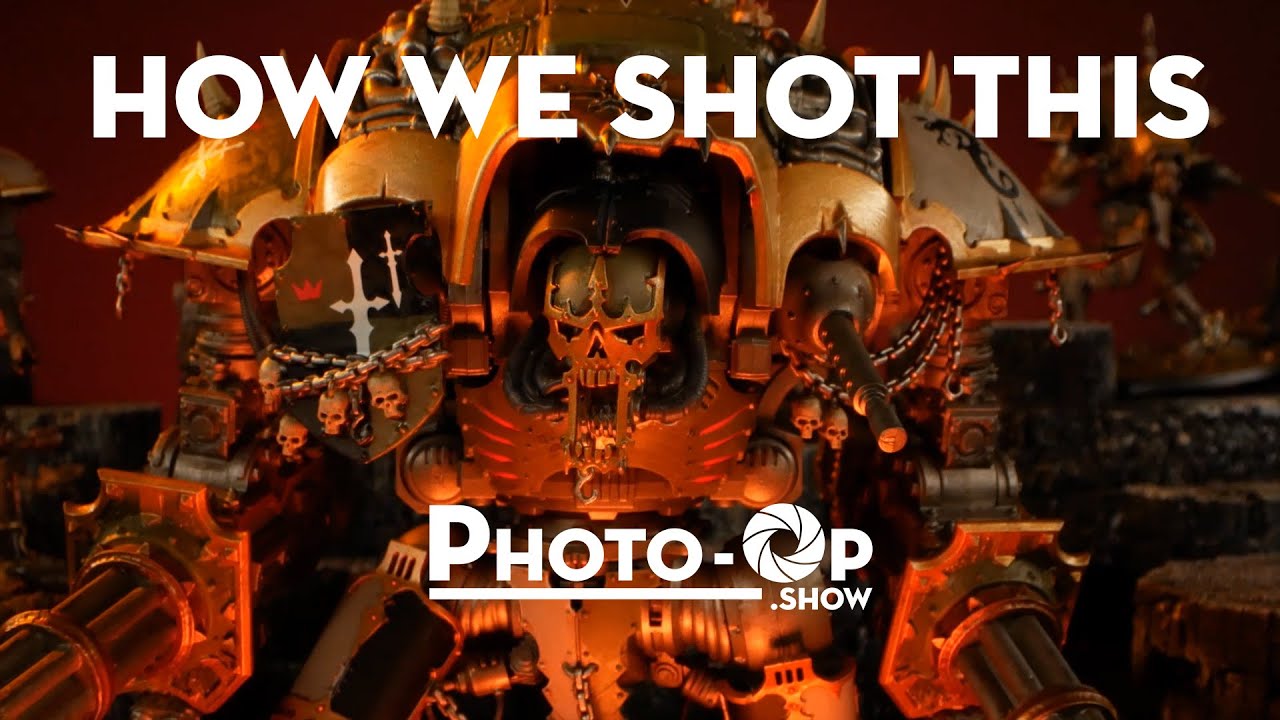 How we shot Warhammer Minis - Photo-Op: Ep 57