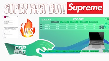 Best Supreme Bot + Free Fastest Chrome Extension Bot COPGOD BOT REVIEW