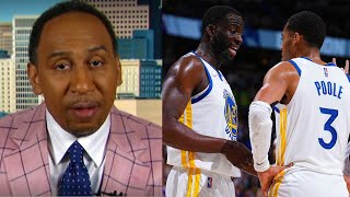 Stephen A Smith Reacts to Draymond Green Punching Jordan Poole! Warriors First Take ESPN