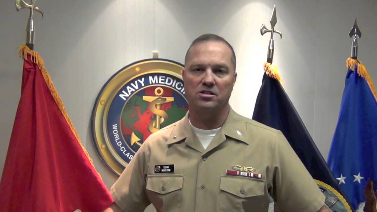 rear adm terry moulton sends holiday message to medical service medical service corps officer