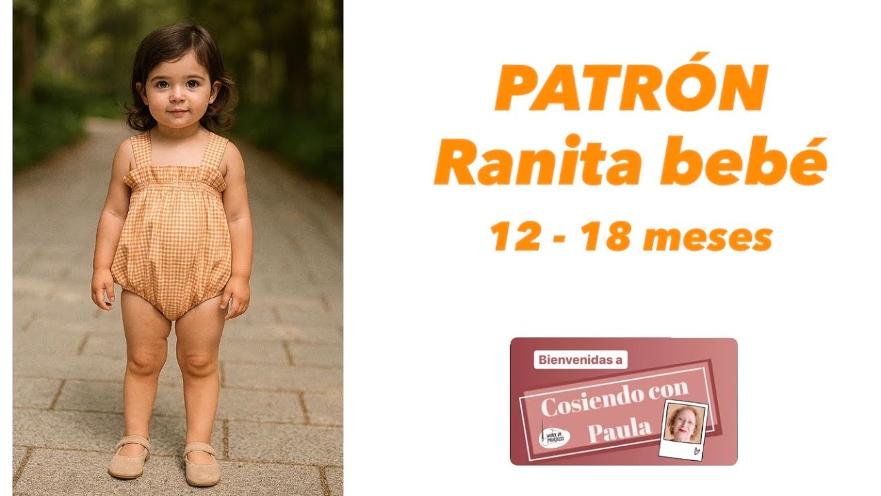 💖RANITA TIPO PELELE (12-18 meses)