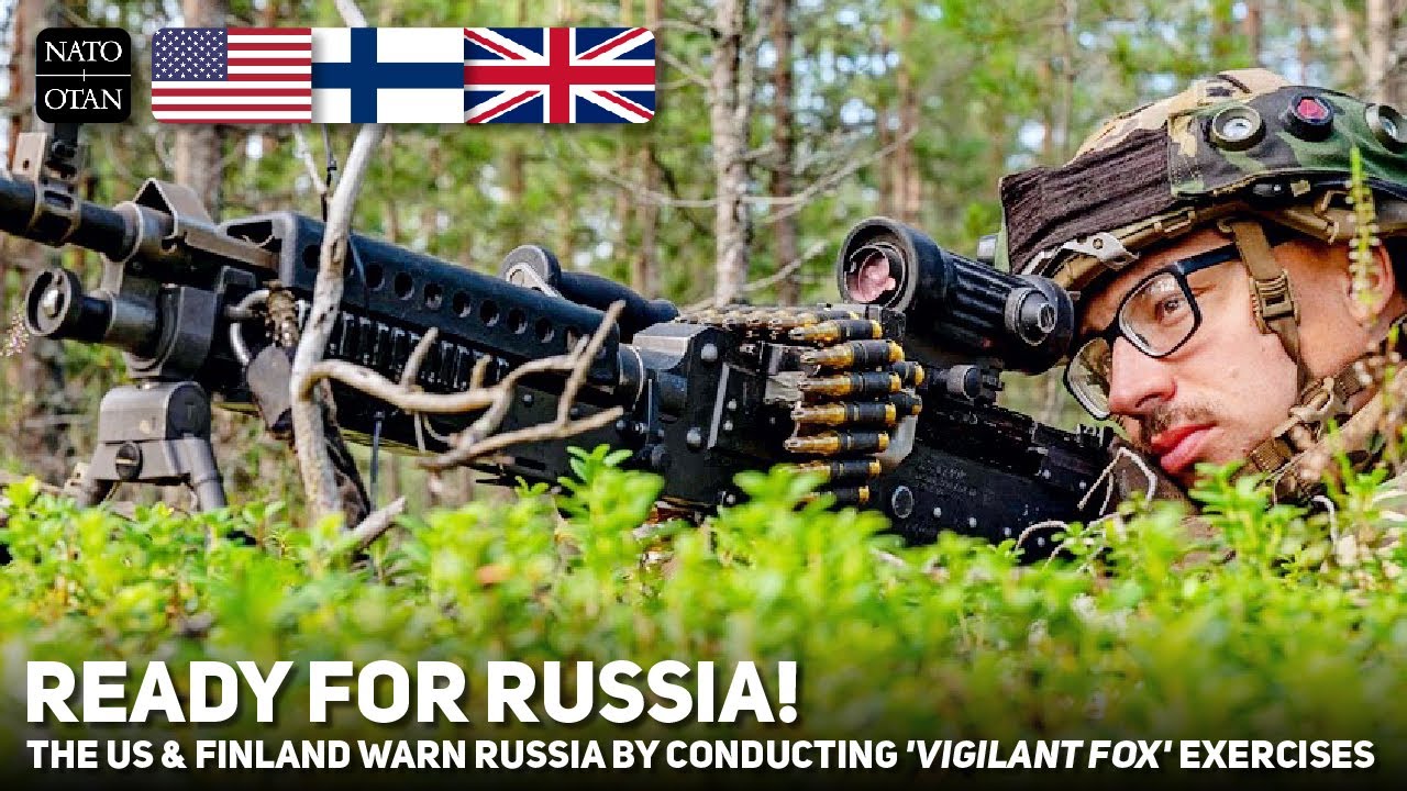 Готов к России! США и Финляндия предупреждают Россию, проводя учения «Бдительный лис»