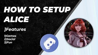 How to setup Alice bot discord very easily on your smartphone Android/ios | Part 1 RPG games screenshot 3