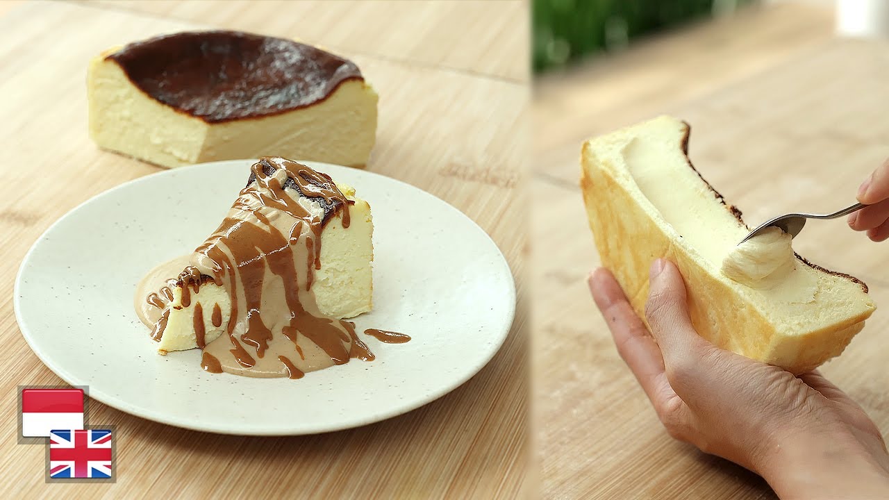 Lembut Creamy! Resep BASQUE BURNT CHEESECAKE Lembut Creamy! Resep BASQUE BURNT CHEESECAKE