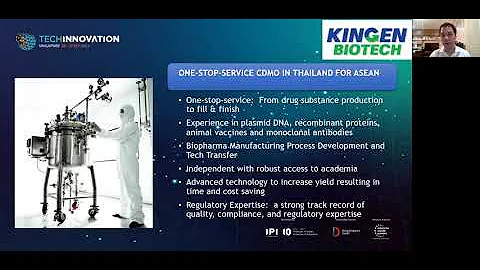 KinGen Biotech, one-stop-service CDMO of Thailand