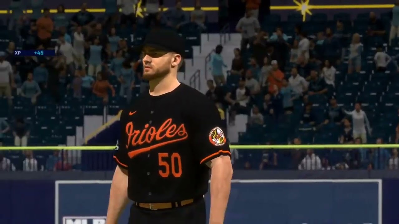 Baltimore Orioles vs Tampa Bay Rays. MLB The Show Franchise Mode game