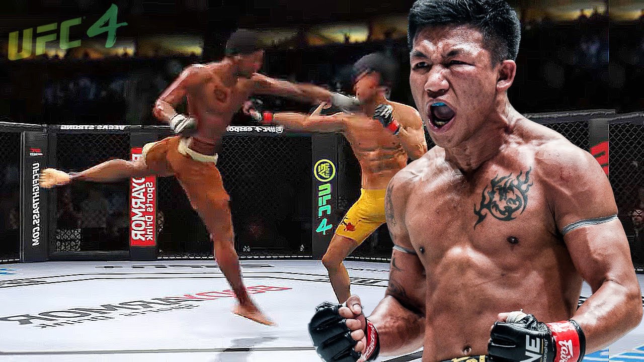UFC4 Bruce Lee vs. Rodtang (Muay Thai Master) EA sports UFC 4 YouTube
