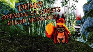 Guild Wars 2 - Opening 25 Bird Feeder's Paradise Chests & Plush Skyscale Demo!