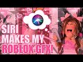 SIRI makes my ROBLOX GFX! (speed design!) || mxddsie ♡