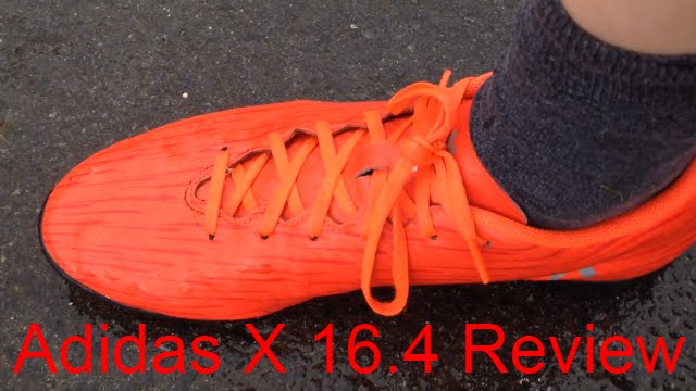 Adidas X 16.4 review - YouTube