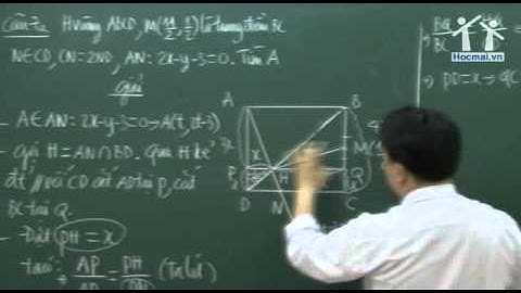 [Hocmai.vn] Hướng dẫn giải đề thi đại học môn Toán (khối A) 2012 - phần 7