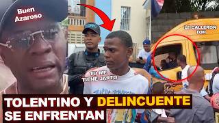 ¡QUE LIO! 😱Tolentino Y Negro Malo Se Dicen De Todo Por Agred¡r A Conductor De Trae Ahora Mismo