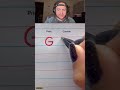 HOW TO DRAW THE LETTER G Drawing Art Shorts HOW TO DRAW THE LETTER G Drawing Art Shorts