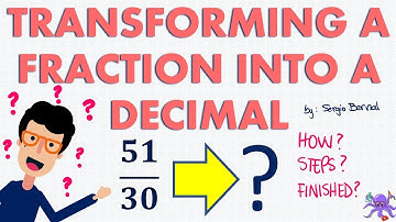 CONVERT A FRACTION INTO A DECIMAL +  3 EXAMPLES - OH MATH GAD