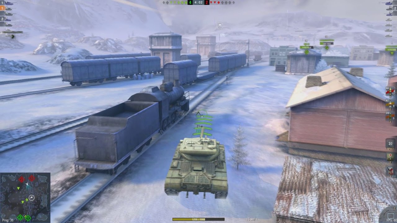 Карта эшелон вот блиц