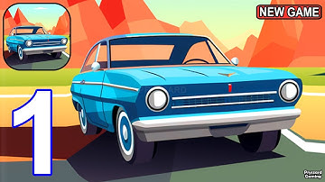 Idle Racer Tap, Merge & Race - Gameplay Part 1 Car Race Idle Merge (iOS, Android)