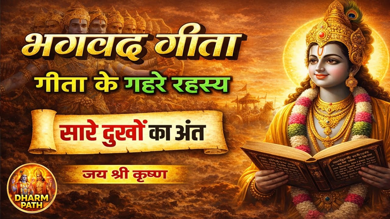 भगवद गीता के 10 गहरे रहस्य | Krishna Motivational Speech | Krishna Vani | Geeta Saar #motivation 