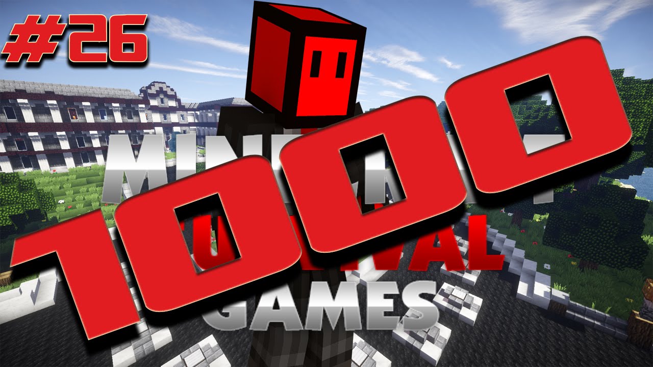 Minecraft Survival Games #26 - 1000th Win - YouTube