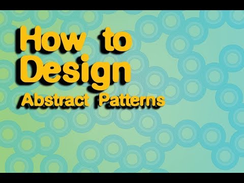 Graphics Design Tutorial / How to Design Abstract Patterns  in adobe Illustrator