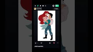 ElfStrings97 - Ariel and Eric: The Little Mermaid (1989) ~ DeviantArt