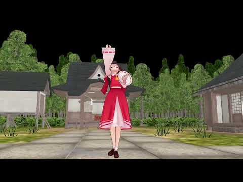 【東方MMD】霊夢に千本桜を踊ってもらいました。【Tコア】【TYコアラ】