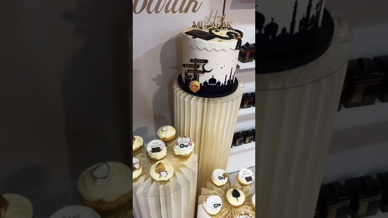 Hajj Mubarak Theme Cake #hajjmubarak #1million