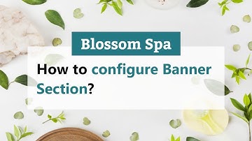 How to Configure Banner Section | Blossom Spa WordPress Theme