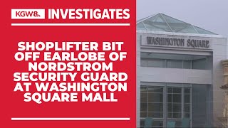 Shoplifter bit off earlobe of Nordstrom security guard at Washington Square
