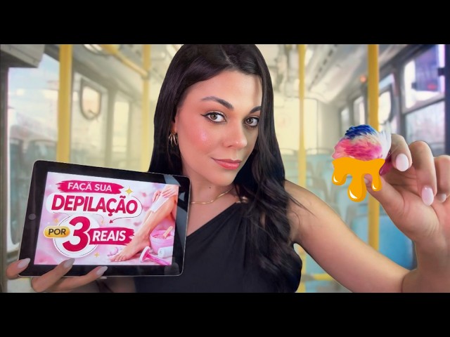 ASMR: Hair Removal on the Subway 🍯😳 (FULL)