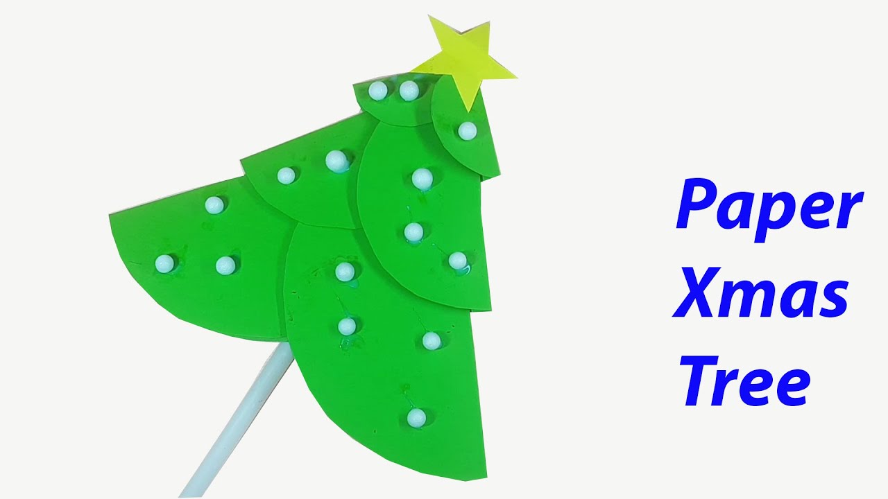 How To Make A Paper Xmas Tree DIY Tutorial Paper Christmas Tree how-to-make-a-paper-xmas-tree-diy-tutorial-paper-christmas-tree
