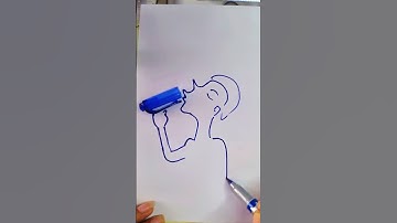 Drawing Using Everyday objects #handmade #painting #diy #drawing