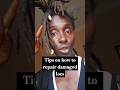 How to fix thinning locs #freeformlocs #locrepair